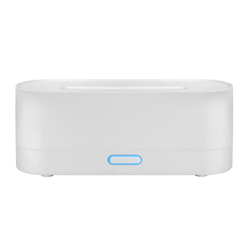 Desktop 7-Color Simulated Flame Aromatherapy Diffuser